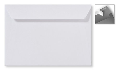 Envelop 15.6 x 22 cm Striplock Metallic Extra white