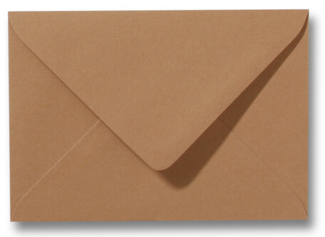 Envelop 11 x 15,6 cm Bruin