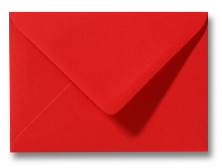 Envelop 11 x 15,6 cm Koraalrood