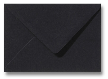Envelop 11 x 15,6 cm Zwart