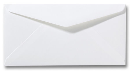 Envelop 11 x 22 cm Gebroken Wit