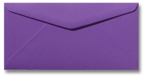 Envelop 11 x 22 cm Paars