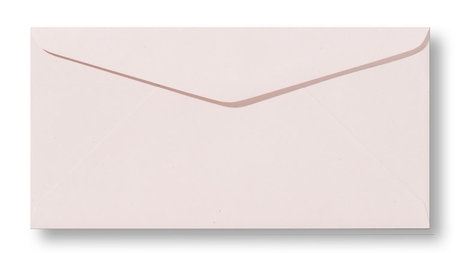 Envelop 11 x 22 cm Metallic Caramel