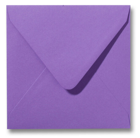 Envelop 12 x 12 cm Paars