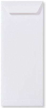 Envelop 12,5 x 31,2 cm Metallic Extra White