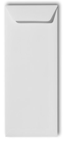 Envelop 12,5 x 31,2 cm Metallic White