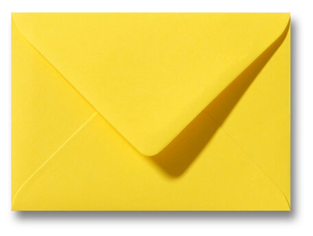 Envelop 13 x 18 cm Boterbloemgeel