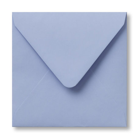 Envelop 14 x 14 cm Babyblauw