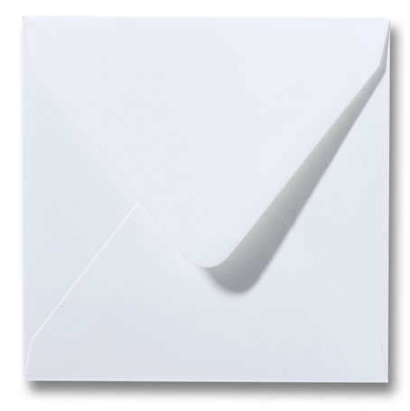 Envelop 14 x 14 cm Gebroken wit