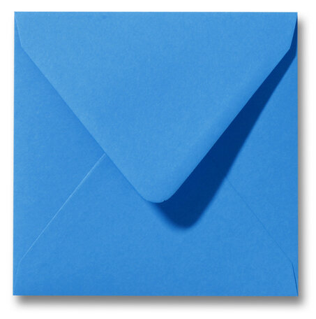 Envelop 16 x 16 cm Koningsblauw