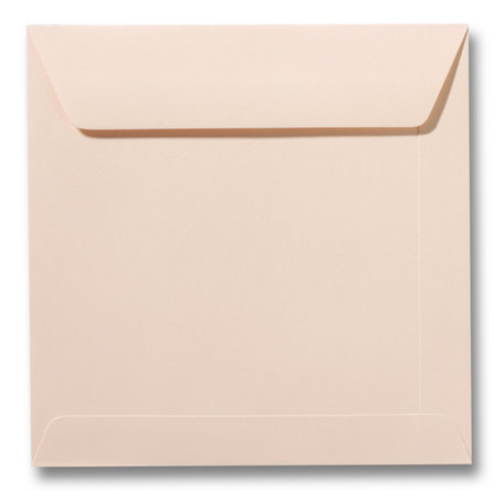Envelop 17 x 17 cm Abrikoos