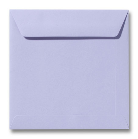 Envelop 17 x 17 cm Lavendel