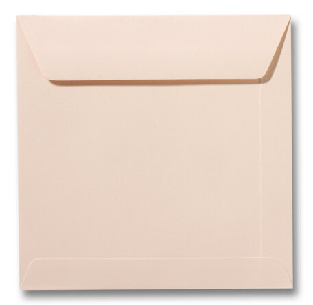 Envelop 19 x 19 cm Abrikoos