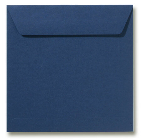 Envelop 19 x 19 cm Donkerblauw