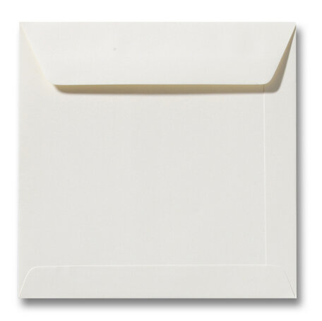 Envelop 19 x 19 cm Ivoor