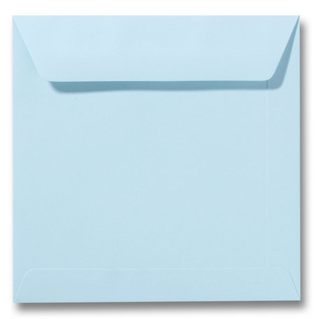 Envelop 19 x 19 cm Laguneblauw