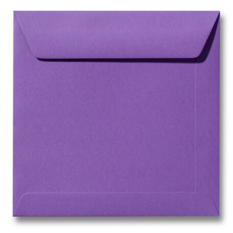 Envelop 19 x 19 cm Paars