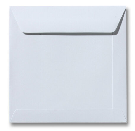 Envelop 19 x 19 cm Zilvergrijs