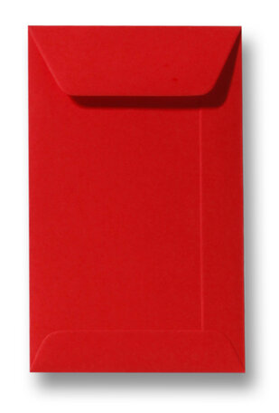 Envelop 6,5 x 10,5 cm Pioenrood