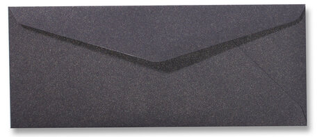 Envelop 9 x 22 cm Metallic Dark